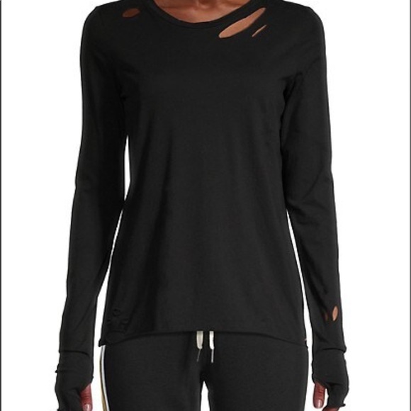 n:PHILANTHROPY Tops - N:Philanthropy Houston Long-Sleeve Cutout T-Shirt